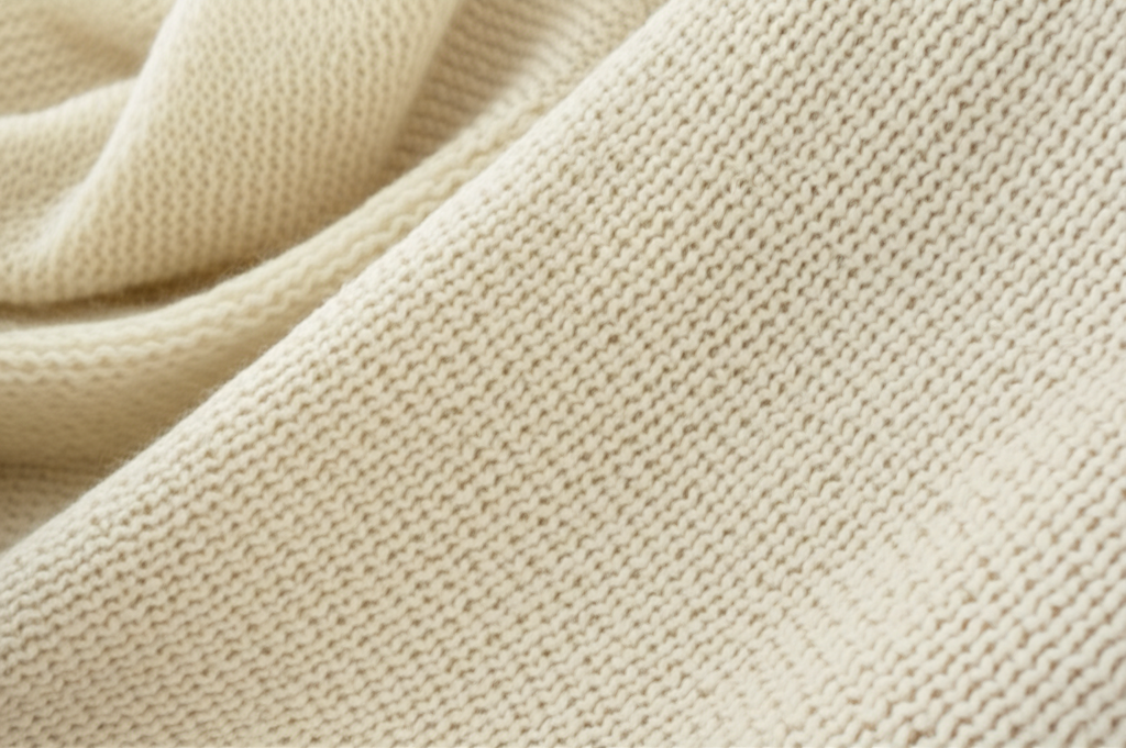 Hand-Knit Wool Blanket